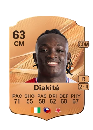 Diakité - 63 - Rare EA FC 27 card