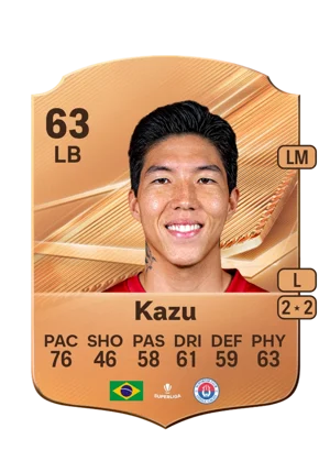 Kazu - 63 - Rare EA FC 27 card