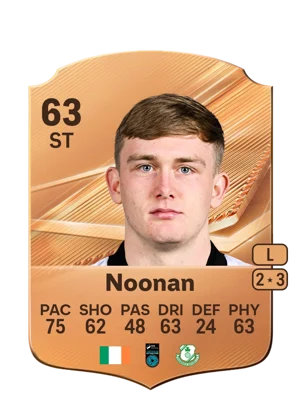 Noonan - 63 - Rare EA FC 27 card