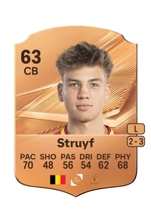 Struyf - 63 - Rare EA FC 27 card
