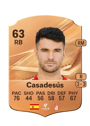 Casadesús - 63 - Rare EA FC 27 card