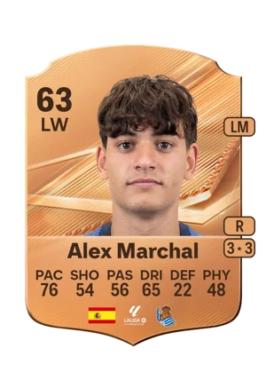 Alex Marchal - 63 - Rare EA FC 27 card