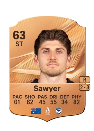 Sawyer - 63 - Rare EA FC 27 card