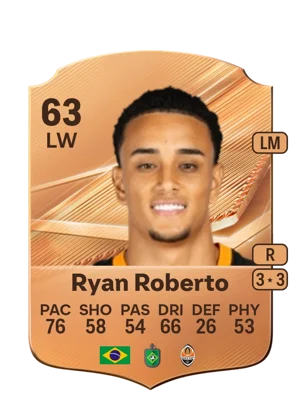 Ryan Roberto - 63 - Rare EA FC 27 card