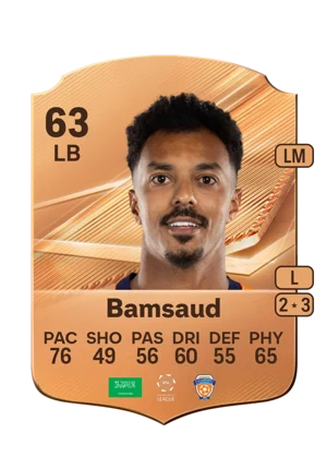 Bamsaud - 63 - Rare EA FC 27 card