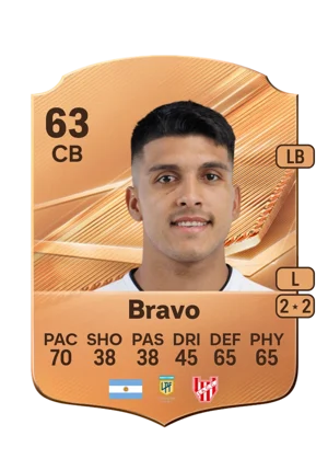 Bravo - 63 - Rare EA FC 27 card