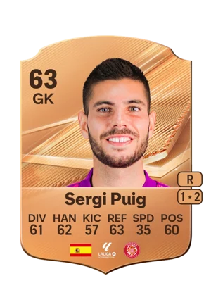 Sergi Puig - 63 - Rare EA FC 27 card