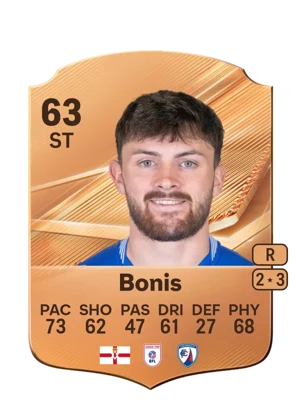 Bonis - 63 - Rare EA FC 27 card