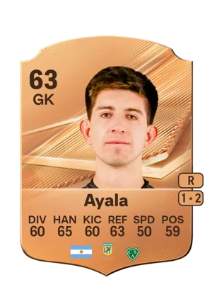 Ayala - 63 - Rare EA FC 27 card