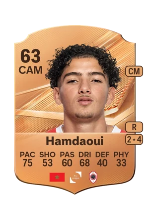 Hamdaoui - 63 - Rare EA FC 27 card