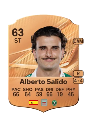 Alberto Salido - 63 - Rare EA FC 27 card