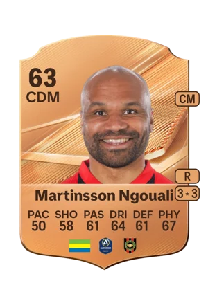 Martinsson Ngouali - 63 - Rare EA FC 27 card