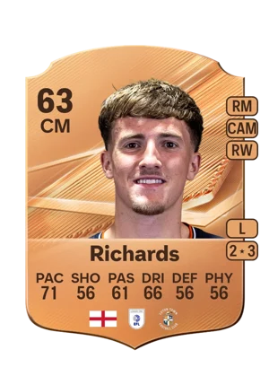 Richards - 63 - Rare EA FC 27 card