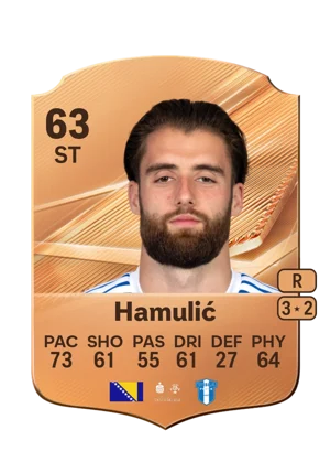 Hamulić - 63 - Rare EA FC 27 card