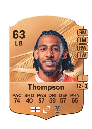 Thompson - 63 - Rare EA FC 27 card