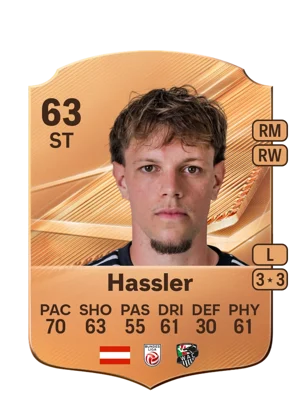 Hassler - 63 - Rare EA FC 27 card