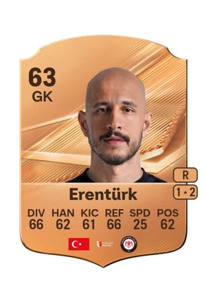 Erentürk - 63 - Rare EA FC 27 card