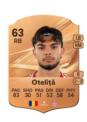 Oteliță - 63 - Rare EA FC 27 card