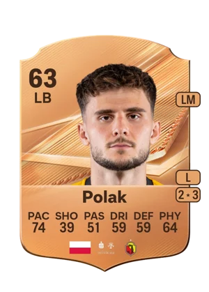 Polak - 63 - Rare EA FC 27 card