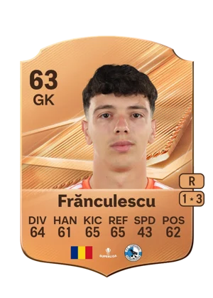 Frănculescu - 63 - Rare EA FC 27 card