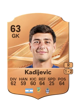 Kadijevic - 63 - Rare EA FC 27 card