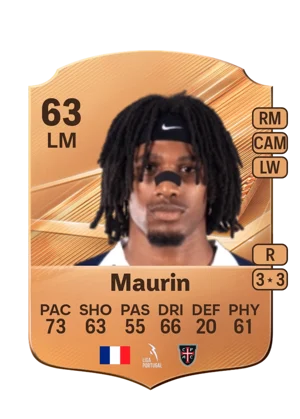 Maurin - 63 - Rare EA FC 27 card