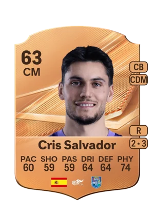 Cris Salvador - 63 - Rare EA FC 27 card