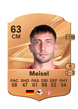 Meisel - 63 - Rare EA FC 27 card