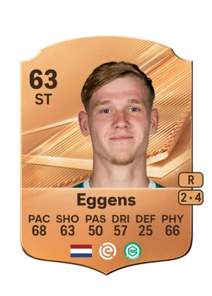 Eggens - 63 - Rare EA FC 27 card