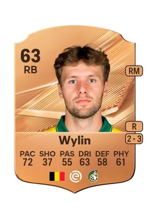 Wylin - 63 - Rare EA FC 27 card