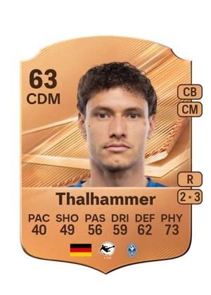 Thalhammer - 63 - Rare EA FC 27 card