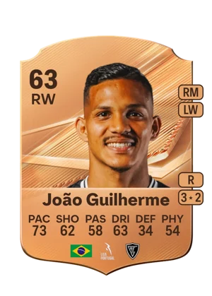 João Guilherme - 63 - Rare EA FC 27 card