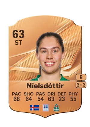 Níelsdóttir - 63 - Rare EA FC 27 card