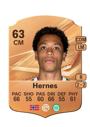 Hernes - 63 - Rare EA FC 27 card