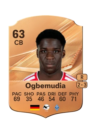 Ogbemudia - 63 - Rare EA FC 27 card