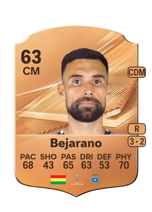 Bejarano - 63 - Rare EA FC 27 card