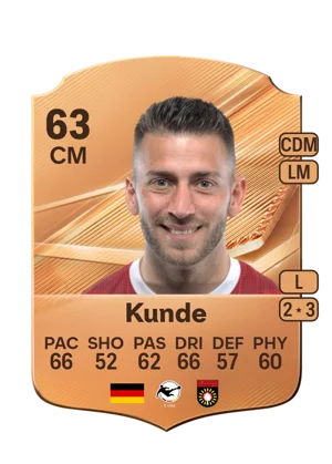 Kunde - 63 - Rare EA FC 27 card