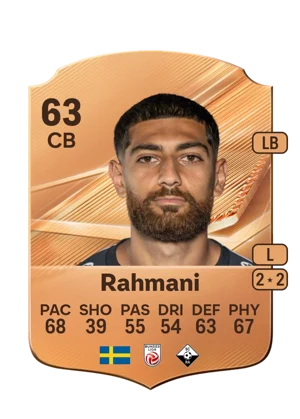 Rahmani - 63 - Rare EA FC 27 card