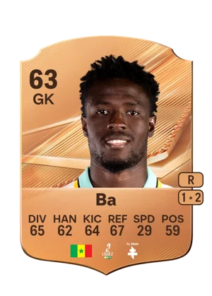 Ba - 63 - Rare EA FC 27 card