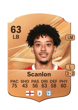 Scanlon - 63 - Rare EA FC 27 card