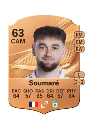 Soumaré - 63 - Rare EA FC 27 card