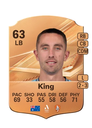 King - 63 - Rare EA FC 27 card