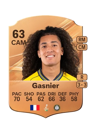 Gasnier - 63 - Rare EA FC 27 card