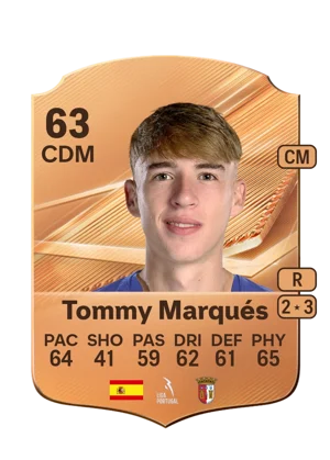 Tommy Marqués - 63 - Rare EA FC 27 card