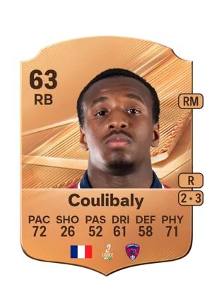Coulibaly - 63 - Rare EA FC 27 card