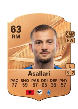 Asallari - 63 - Rare EA FC 27 card