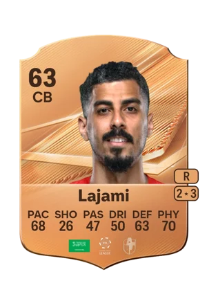Lajami - 63 - Rare EA FC 27 card