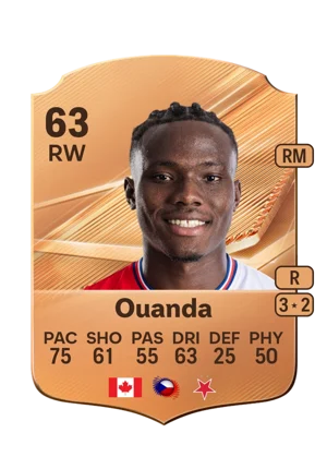 Ouanda - 63 - Rare EA FC 27 card