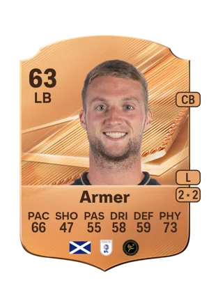Armer - 63 - Rare EA FC 27 card