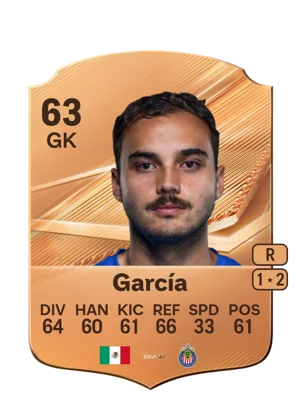 García - 63 - Rare EA FC 27 card